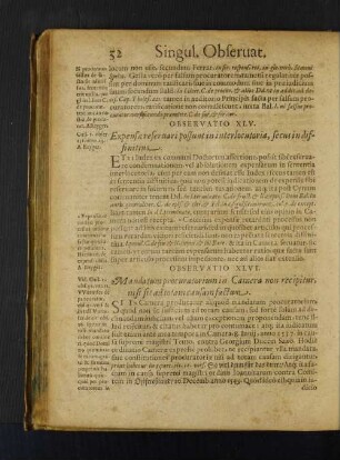Observatio XLVI. Mandatum procuratorium in Camera non recipitur, nisi sit ad totam causam factum.