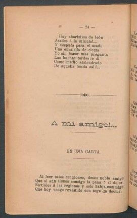 A mi amigo!... : En una carta