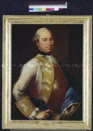 Ernst Siegesmund von Boyen (1727-1806), preußischer Oberst im Galarock des Kürassier-Regiments von der Marwitz (Gustav Ludwig) Nr.7