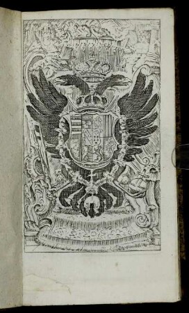 [...] Nebst Vorsetzung des Herrn Cammer-Richters, Hrn Präsidenten und Hrn. Assessoren Wappen,[...]