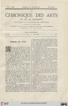 Nr. 42 (31 Décembre)