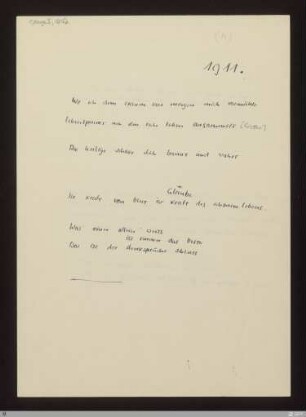 11) Wo ich dem traum von morgen mich vermähle : [NLB, S. 101/106-107] / Niederschrift von Berthold Schenk von Stauffenberg