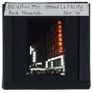 Beirut, Hotel le Marly