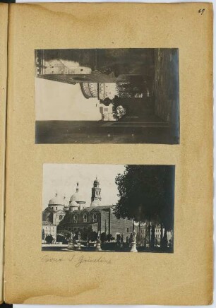 Baptisterium, Padua. S. Giustina, Padua: Ansichten (aus: Skizzen- und Fotoalbum 5)