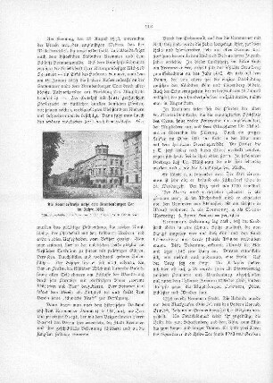 Die Sommerstraße nahe dem Brandenburger Torr im Jahre 1882