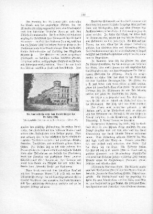 Die Sommerstraße nahe dem Brandenburger Torr im Jahre 1882