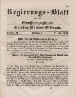 Nr. 24 : 21. Juli 1852