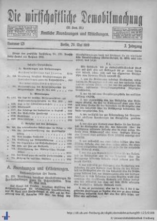 Nr. 121, 28. Mai 1919