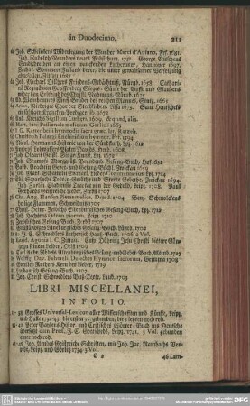 Libri Miscellanei