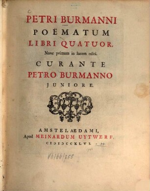 Poematum : Libri Quatuor