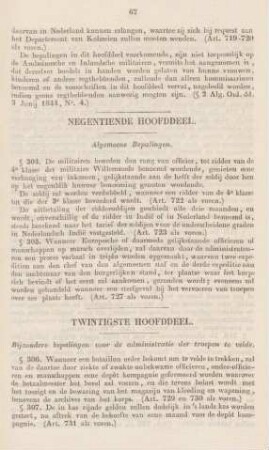 Negentiende hoofddeel. Algemeene bepalingen