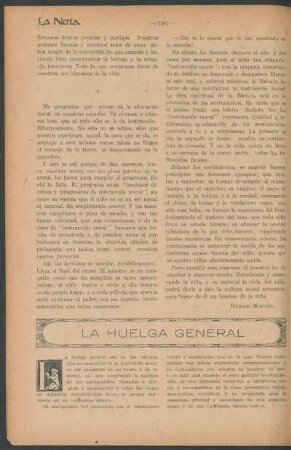 La huelga general