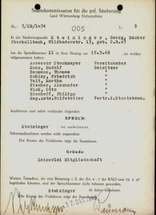 Steininger, Georg