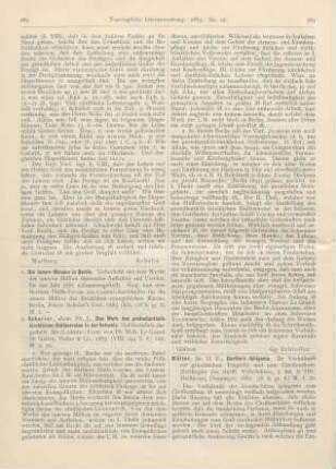 283-284 [Rezension] Scherrer, J., Das Werk des protestantisch-kirchlichen Hülfsvereins in der Schweiz