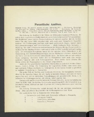 Parasitische Amöben