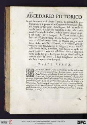 Parte terza