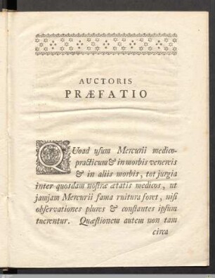 Auctoris Praefatio