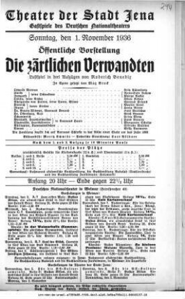 Die zärtlichen Verwandten