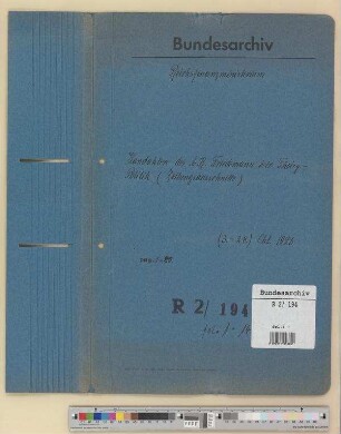 Verhandlungen in Thoiry am 17. Sept. 1926.- Presseausschnitte zur "Thoiry-Politik" (Handakte Amtsrat Friedemann)