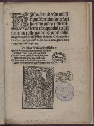 Historia undecim milium virginum