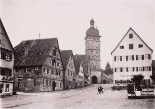 Dinkelsbühl. Segringer Tor, Stadtseite