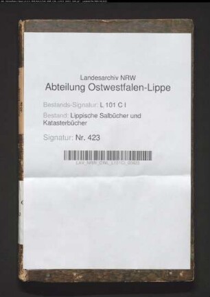 Meßbuch der Bauerschaft Rott von 1814