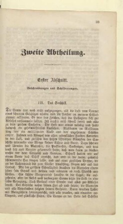 Zweite Abtheilung