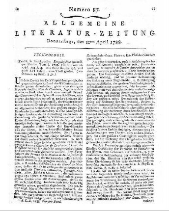 Encyclopédie Méthodique. Marine. - Paris : Panckoucke [u.a.] (Encyclopédie Méthodique Ou Par Ordre De Matières) T. 1. - 1783 T. 2. - 1786
