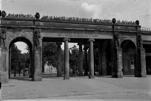 Stadtgarten Südeingang