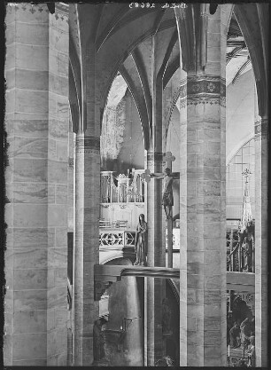 Freiberg. Dom, Kleine Silbermannorgel