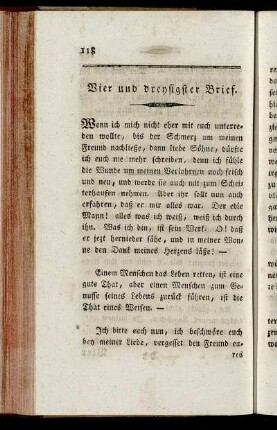 Vier und dreyßigster Brief.