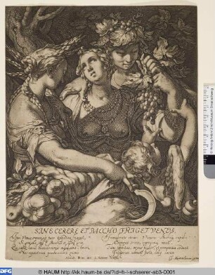 Sine Cerere et Baccho friget Venus