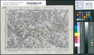 Karte von Frankreich 1:80.000. Gruppe I: Montdidier 21 C. [Kartographische Abtheilung der Königl. Preuss. Landes-Aufnahme]