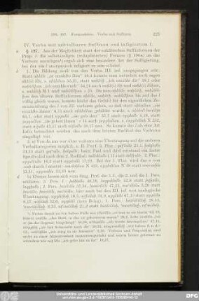 IV. Verba mit mittelbaren Suffixen und infigiertem l. § 197.