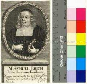 Porträt des lutherischen Theologen Erich Samuel