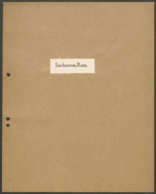 Schriftproben und Bestellungen des Schrifttyps "Sorbonne, russisch"