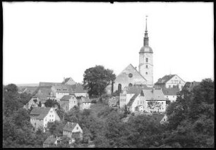 Dohna. Blick auf Dohna