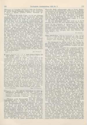 105-106 [Rezension] Elbogen, Ismar, Der jüdische Gottesdienst in seiner geschichtlichen Entwicklung. 2., verb. Aufl