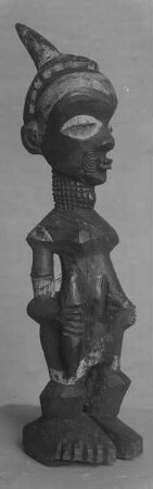stehende Frau
