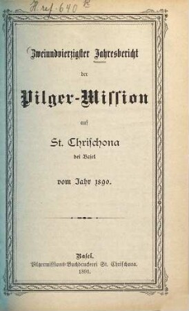 Jahresbericht. 42. 1890 (1891)
