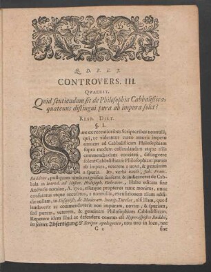 Controvers. III.