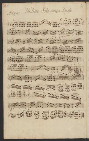 Instrumentalstücke; vl; F-Dur
