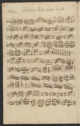 Instrumentalstücke; vl; F-Dur