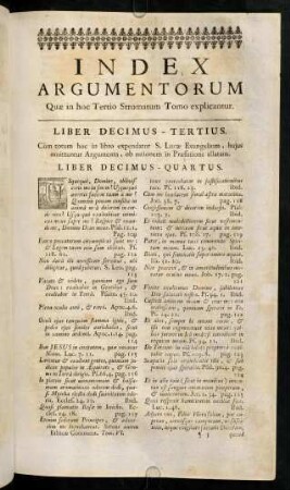 3r-6v, Index Argumentorum