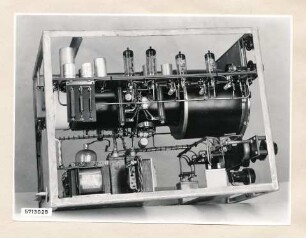 Schirmpotentialmessanlage, Einschub, Seitenansicht ; Foto, 1957