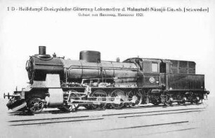 1 D - Heißdampf-Dreizylinder-Güterzug-Lokomotive