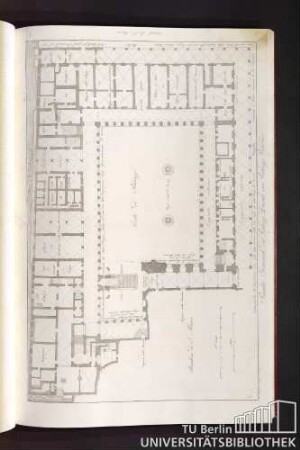 Tav. 1 Pianta generale del Palazzo Ducale ora Palazzo Pubblico