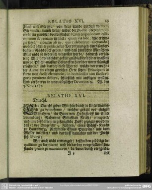 Relatio XVI