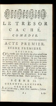 Acte Premier.