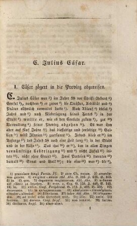 Materialien zum Uebersetzen aus dem Deutschen ins Lateinische für die mittleren Gymnasialklassen, Des 1. Cursus